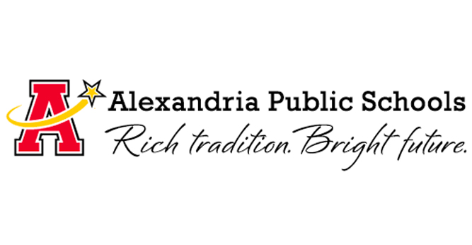 Alexandria MN public schools logo