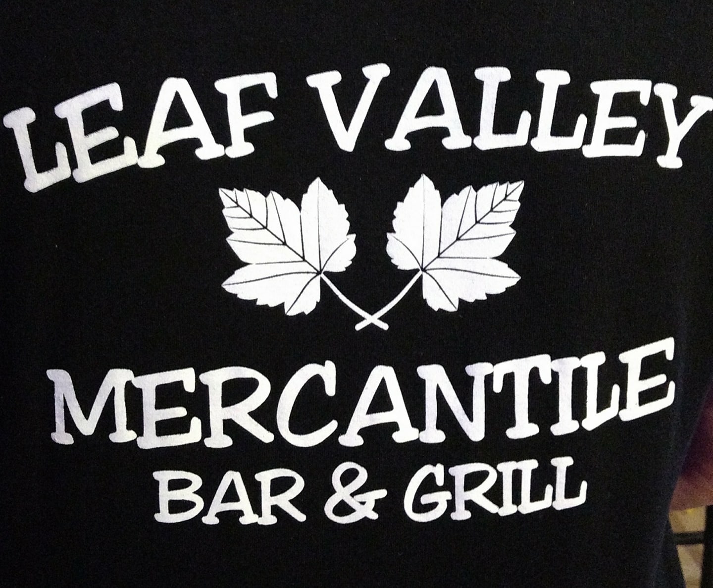leaf valley grill logo