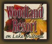 woodland resort logo