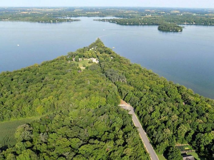 Pilgrim Point on Lake Ida