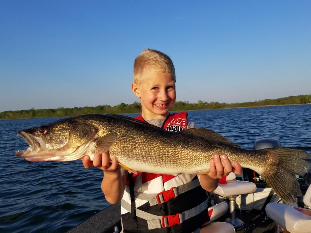 Big Walleye for the Lil Guy