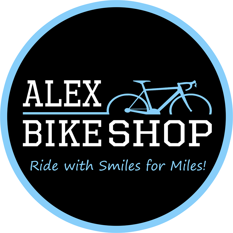 alex bike shop logo