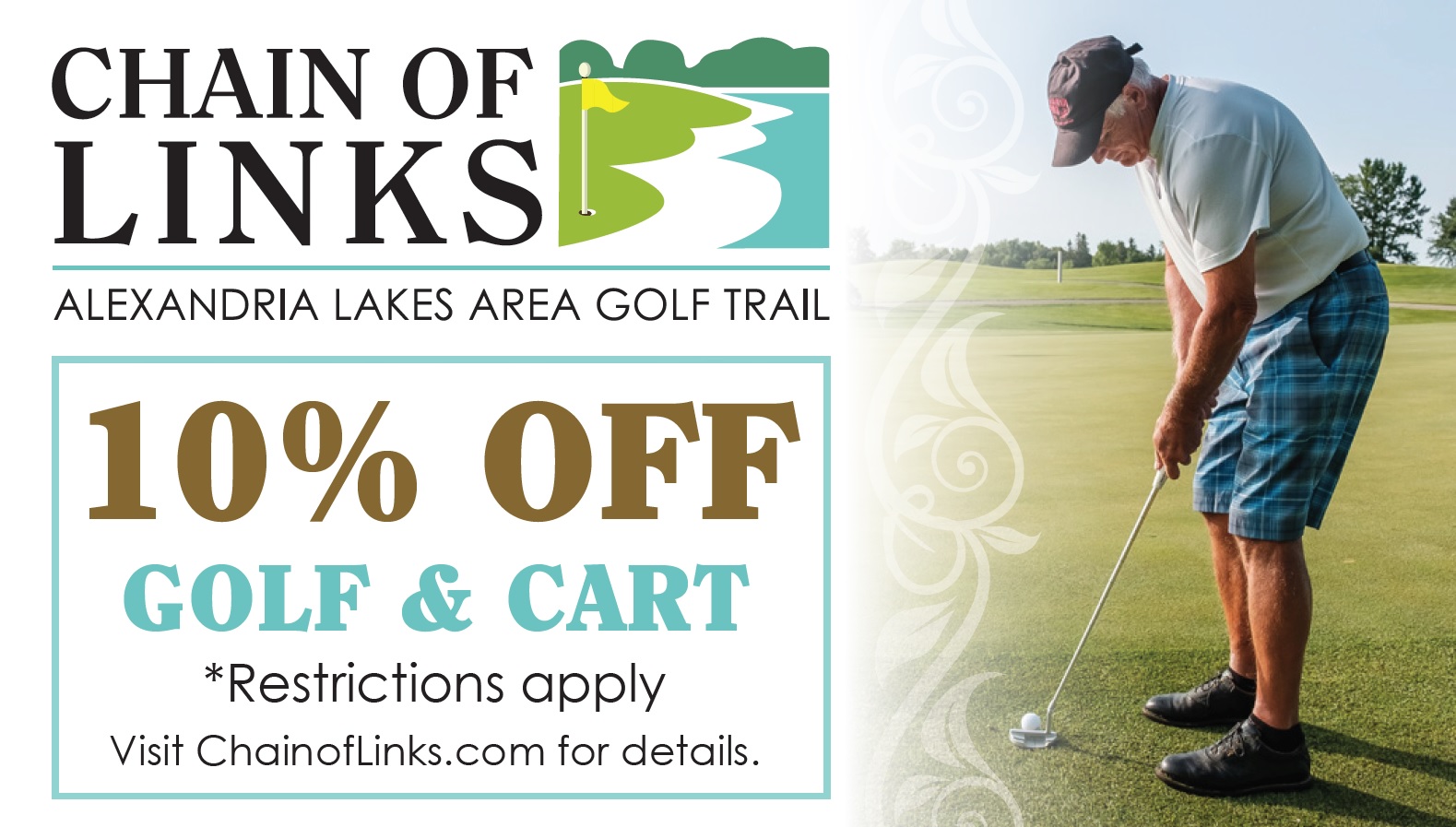 Chain of Links 10% off rentals