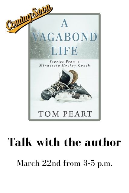 Talk with the author March 22nd from 3 5 p.m.