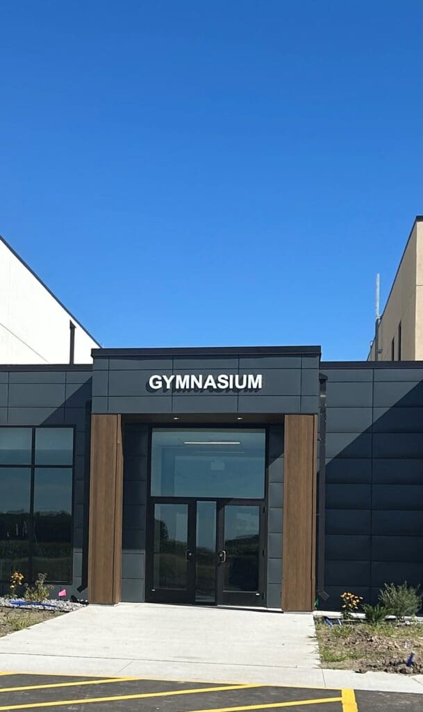 VIE gymnasium entry Sept 2024