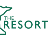 Green logo featuring an outline of Minnesota with a golf flag and "1921" inside. To the right, the text reads "THE RESORTERS" in capital letters, celebrating the 105th Resorters Golf Tournament.